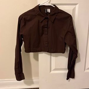 Brand: H&M  Color: brown  Size: XS